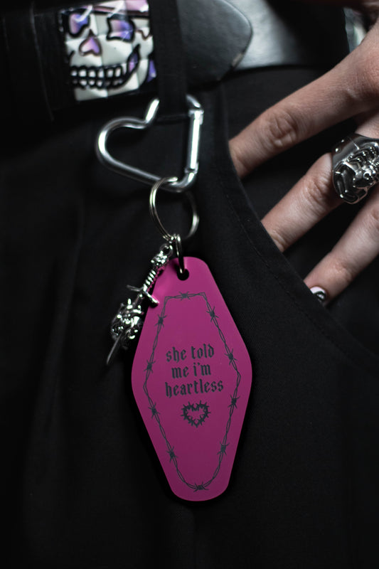 "Heartless" Carabiner Accessory